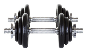 Hantle żeliwne 2 x 10 kg - Hop Sport