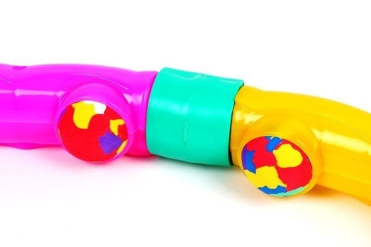 Magnetyczny hula-hop masażer SG-054-30 kulek - Sapphire