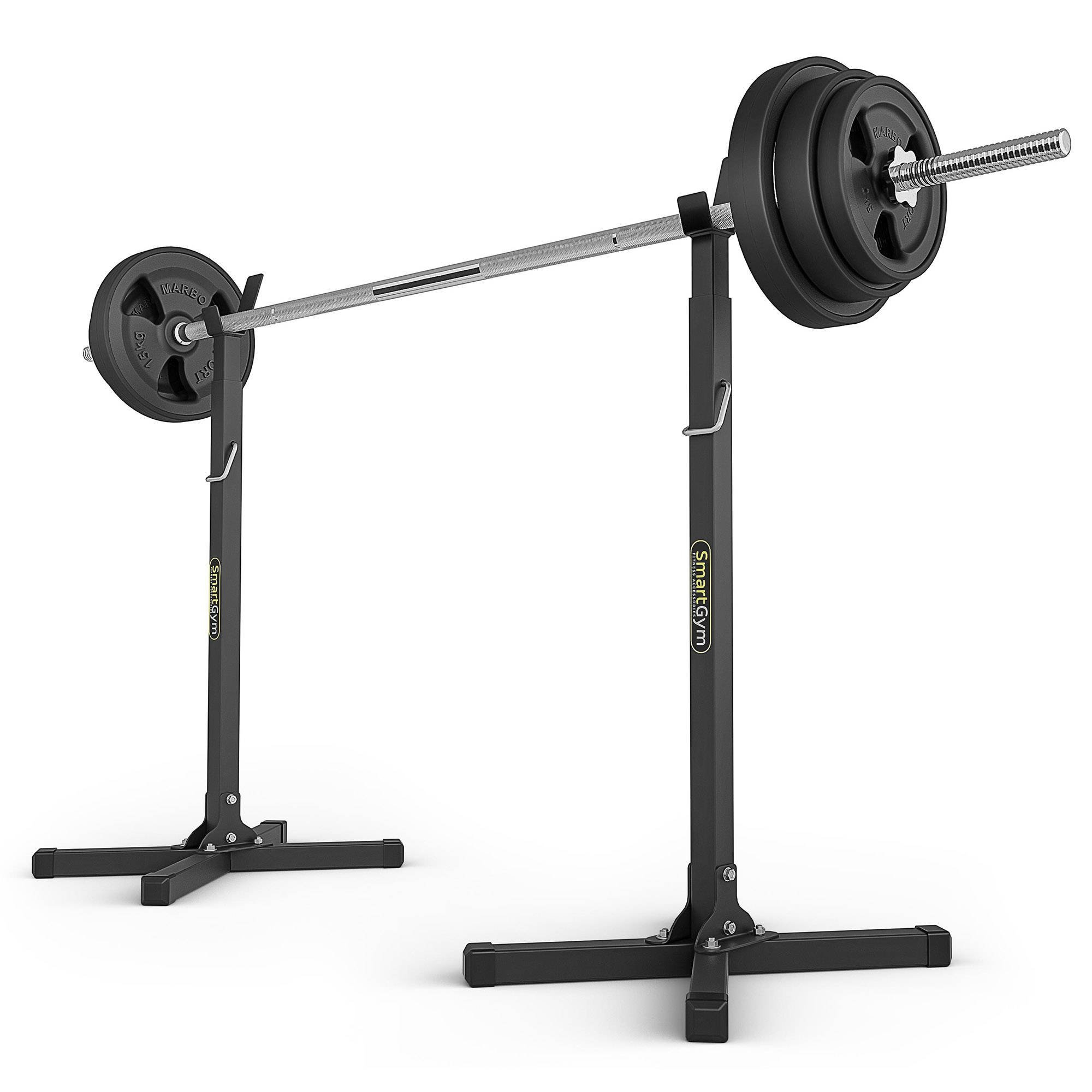 Supporti per bilancieri regolabili (2 pezzi) SG-10 - Accessori smartGym  Fitness, Attrezzatura per la forza \ Attrezzature per l'esercizio \  Rastrelliera per bilanciere