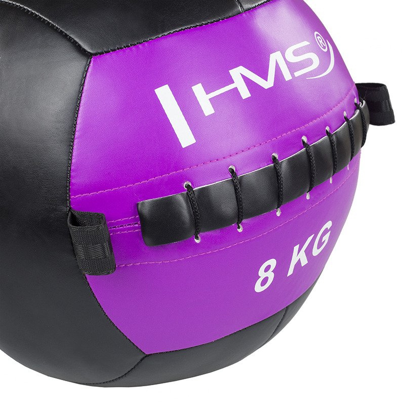 Piłka do ćwiczeń Wall Ball WLB8 8 kg - HMS
