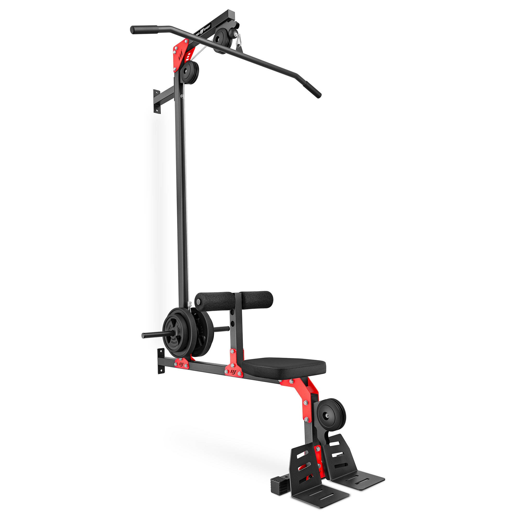 Stazione pulldown a parete con seduta MH-W102 2.0 - Marbo Sport