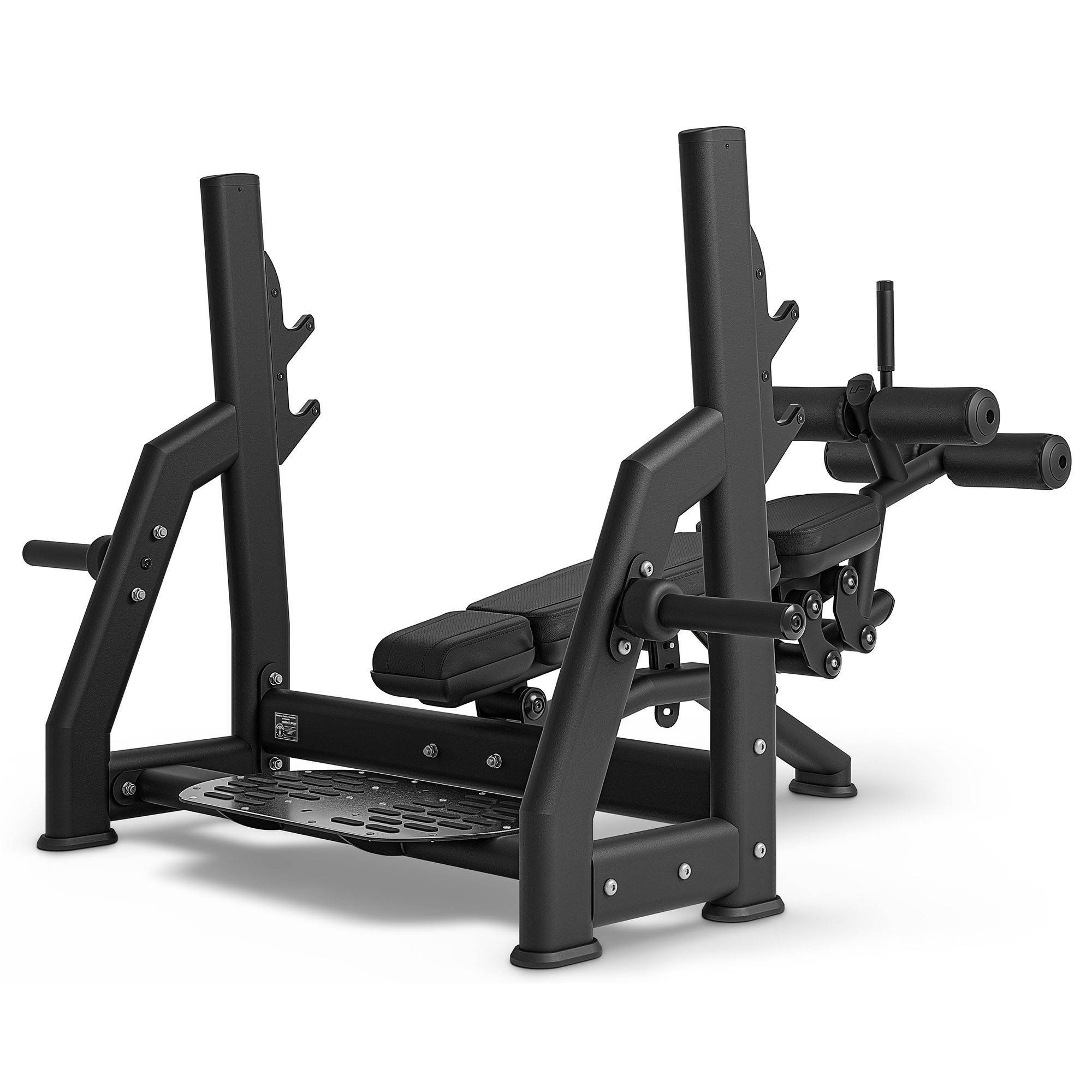 BANC DEVELOPPÉ COUCHÉ ET LEG PLIABLE | MUSCULATION | 25MM