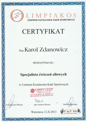 certyfikat