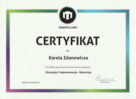 certyfikat