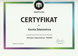 certyfikat