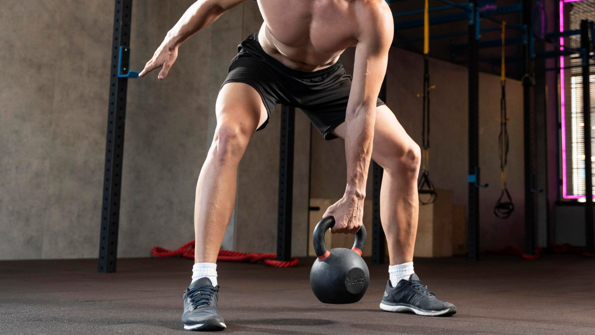 Kettlebell swing 1