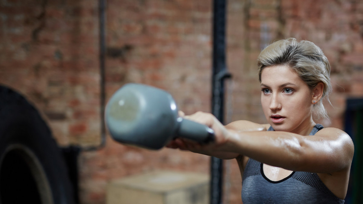 Kettlebell swing okladka