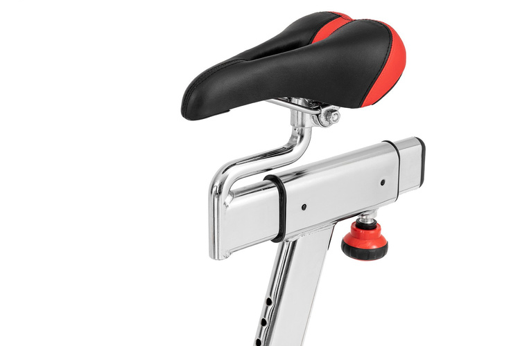 Rower spiningowy HS-065IC Delta czerwony - Hop Sport