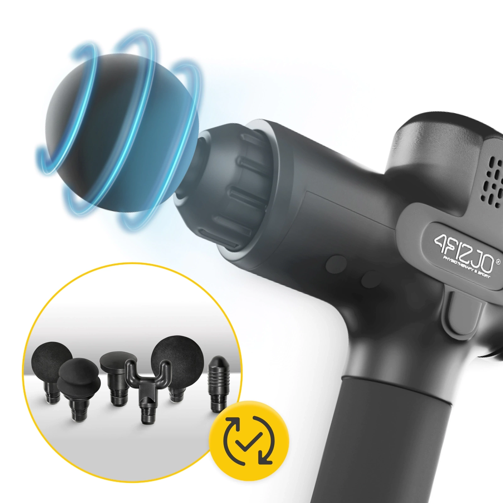 Pistolet do masażu MASSAGE GUN PRO+