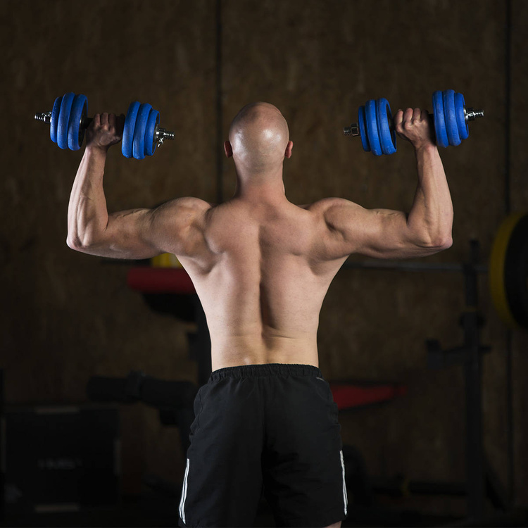 Sztangielki gumowane SGG30 BAR 30kg - HMS