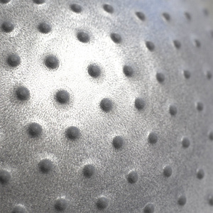 Piłka gimnastyczna masująca YB03 65 cm szara - HMS