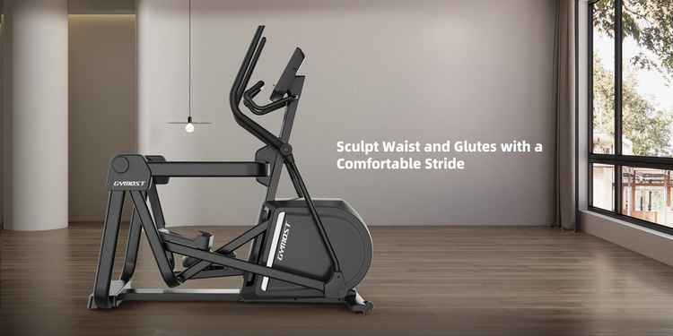 Elektromagnetyczny orbitrek E17 V8 LED - Gymost