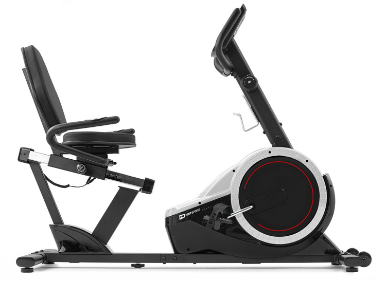Rower poziomy HS-060L Pulse srebrny - Hop Sport