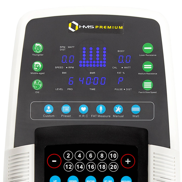 Orbitrek magnetyczny programowany H0601 - HMS