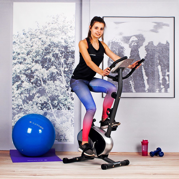 Rower SG-911B Falcon grafitowo-niebieski - Sapphire