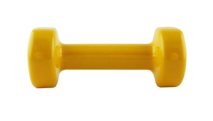 Hantel żeliwny pokryty winylem 1 kg - HMS