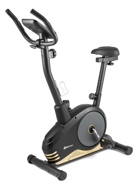 Rower magnetyczny HS-2080 Spark czarno-złoty - Hop Sport