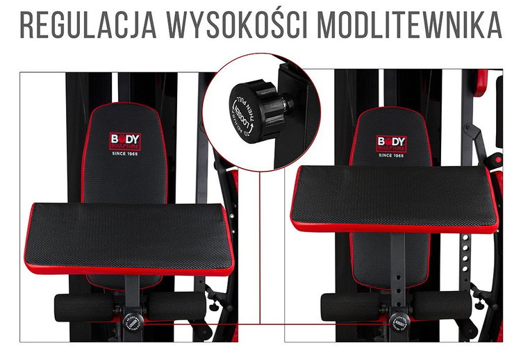 Atlas z ławką BMG 4702 - Body Sculpture