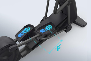 Orbitrek Elektromagnetyczny E38 LED Gymost (GYM-E38-LED)