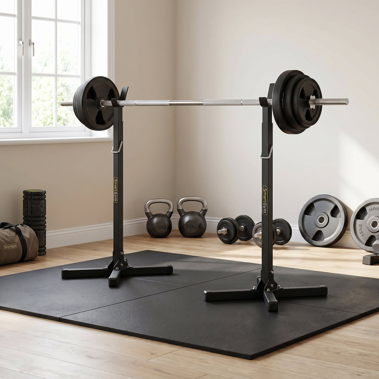 Stojaki pod sztangę regulowane (2 sztuki) SG-10 - SmartGym Fitness Accessories