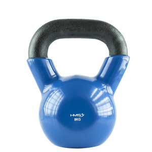 Hantla winylowa żeliwna kettlebell 8 kg - HMS