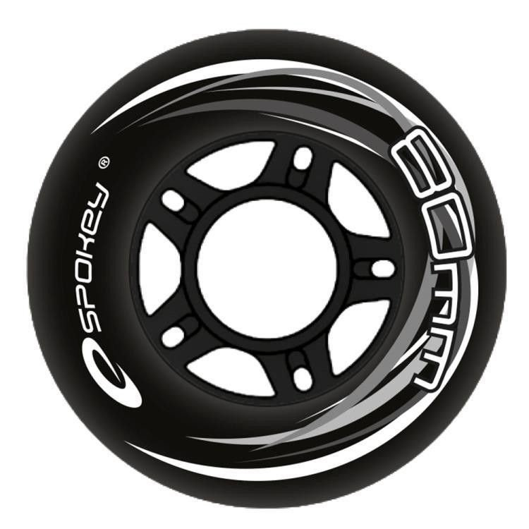 Kółka do łyżworolek PU 80 MM - Spokey