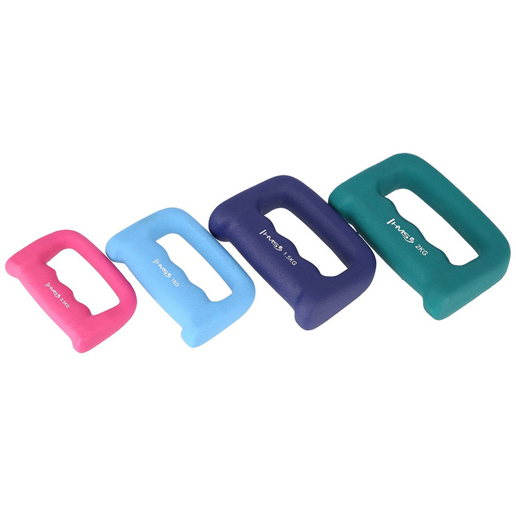 Ciężarek kastet żeliwny pokryty neoprenem CK15 1,5 kg - HMS