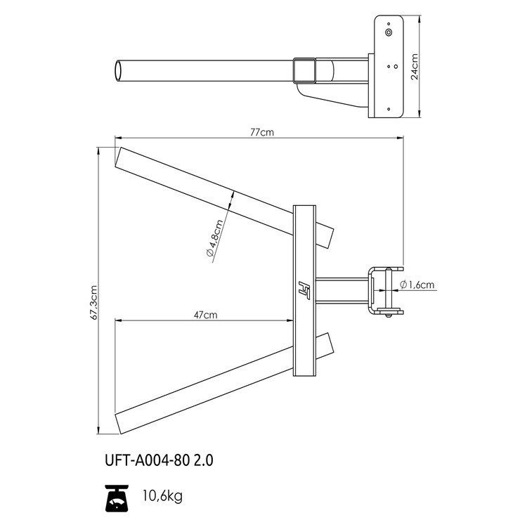 Stacja DIP do klatek RIG PRO 80x80 - UpForm