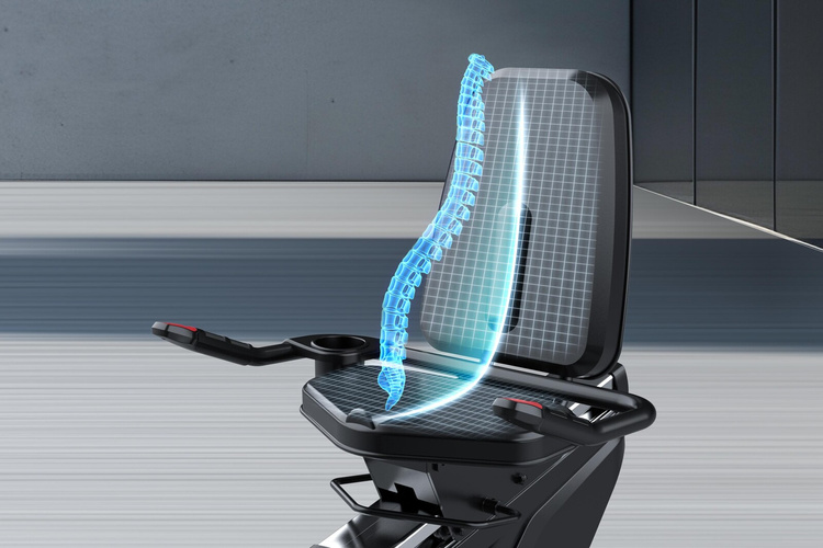 Rower Treningowy Elektromagnetyczny Poziomy R11 V5 TFT 15,6" HRC Gymost