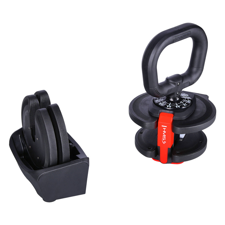 Zestaw regulowanych sztangielek SGR18 PRO 3w1 41 kg - HMS