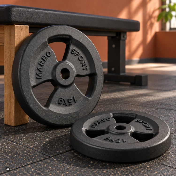 Obciążenie żeliwne 15 kg MW-O15-kier - Marbo Sport