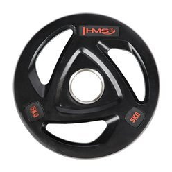 Obciążenie olimpijskie gumowane TOX05 5 kg - HMS