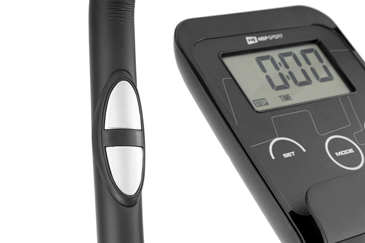 Rower magnetyczny HS-030H Juke czarno-czerwony - Hop Sport