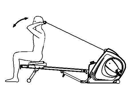 Wioślarz Vario Program R350 - BH Fitness