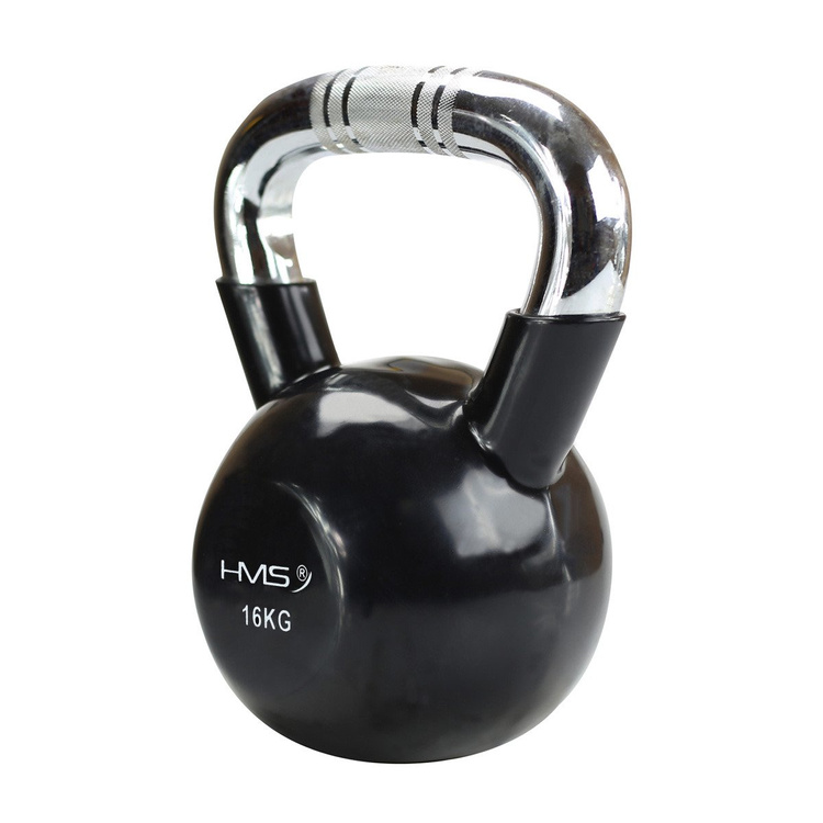 Hantla winylowa żeliwna kettlebell KTC16 16 kg - HMS