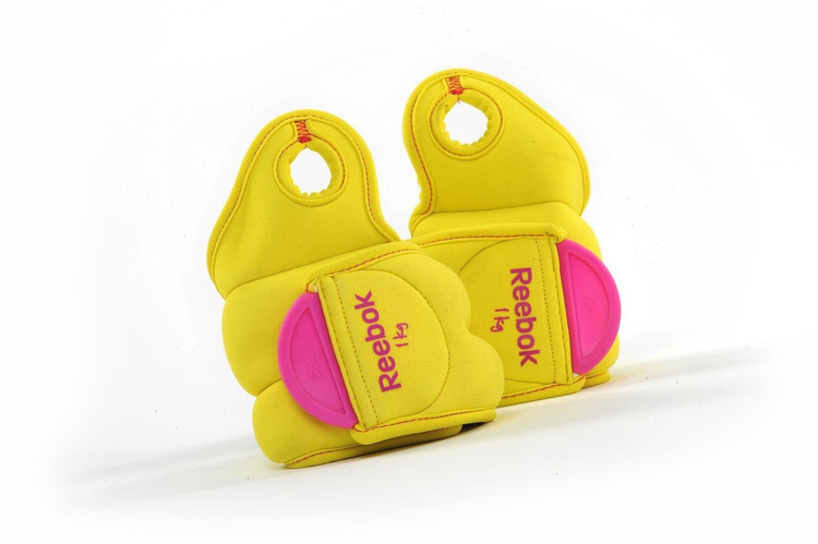 Obciążniki na nadgarstki 2 x 1kg 11071YL - Reebok