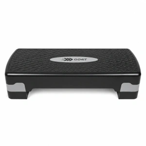 Step do aerobiku czarno-szary - GO4IT
