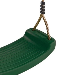 Plastikowe siedzisko do huśtawki zielone