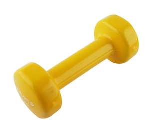 Hantel żeliwny pokryty winylem 1 kg - HMS