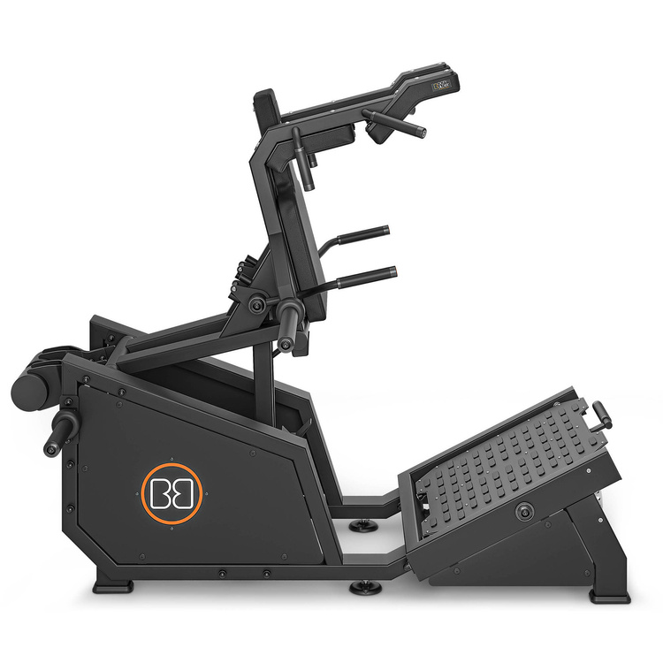 Maszyna na wolny ciężar do przysiadów BB V Squat - Booty Builder