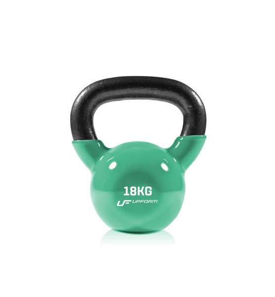 Hantla winylowa żeliwna Kettlebell 18 kg - UpForm