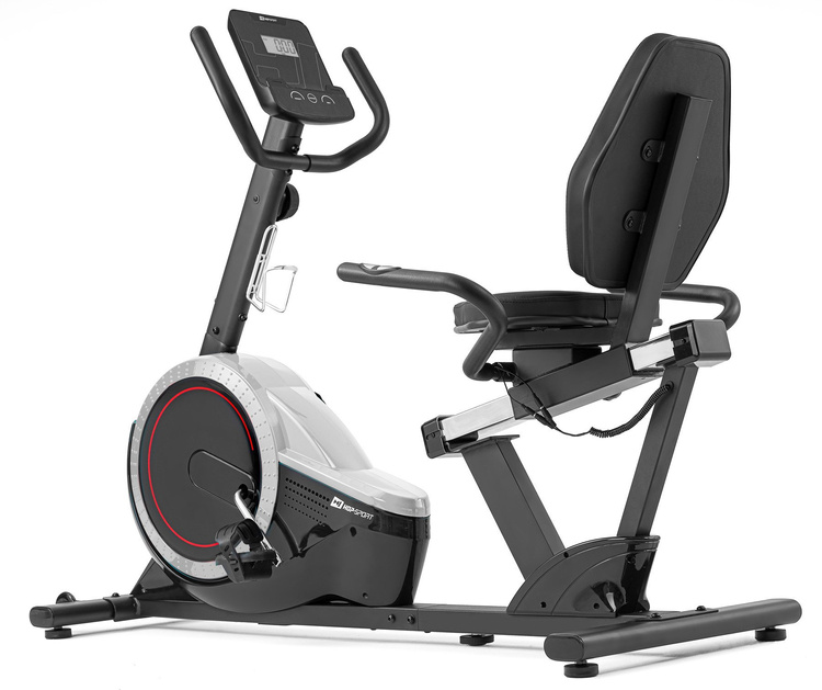 Rower poziomy HS-060L Pulse srebrny - Hop Sport