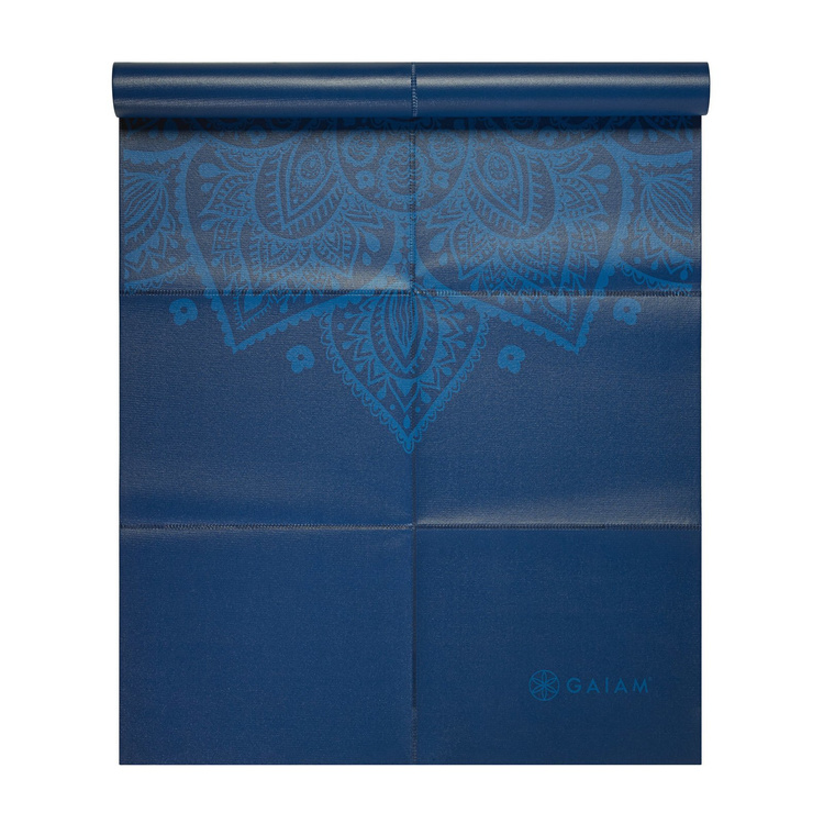 Mata do jogi składana 2 mm Blue Sundial 62214 - Gaiam