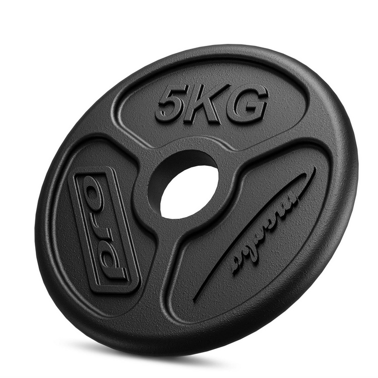 Zestaw obciążeń żeliwnych olimpijskich 30 kg / 4 x 5 kg + 2 x 2,5 kg + 4 x 1,25 kg - Marbo Sport