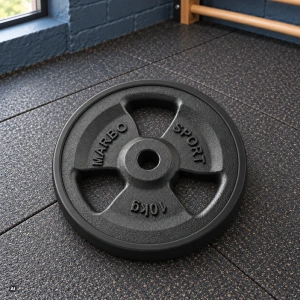 Obciążenie żeliwne gumowane 10 kg MW-O10G-kier - Marbo Sport