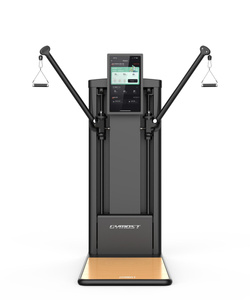 Trenażer L838T Dual Cable Crossover z ekranem dotykowym TFT 23,8" - Gymost