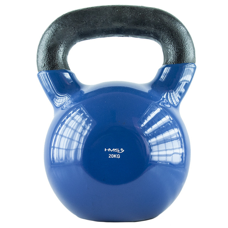 Hantla winylowa żeliwna kettlebell 20 kg - HMS