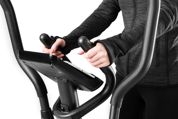 Elektromagnetyczny orbitrek HS-050C Frost czerwony - Hop Sport