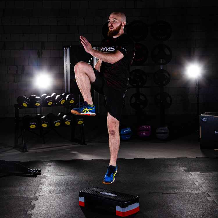 Step do aerobiku AS003 czarny - HMS