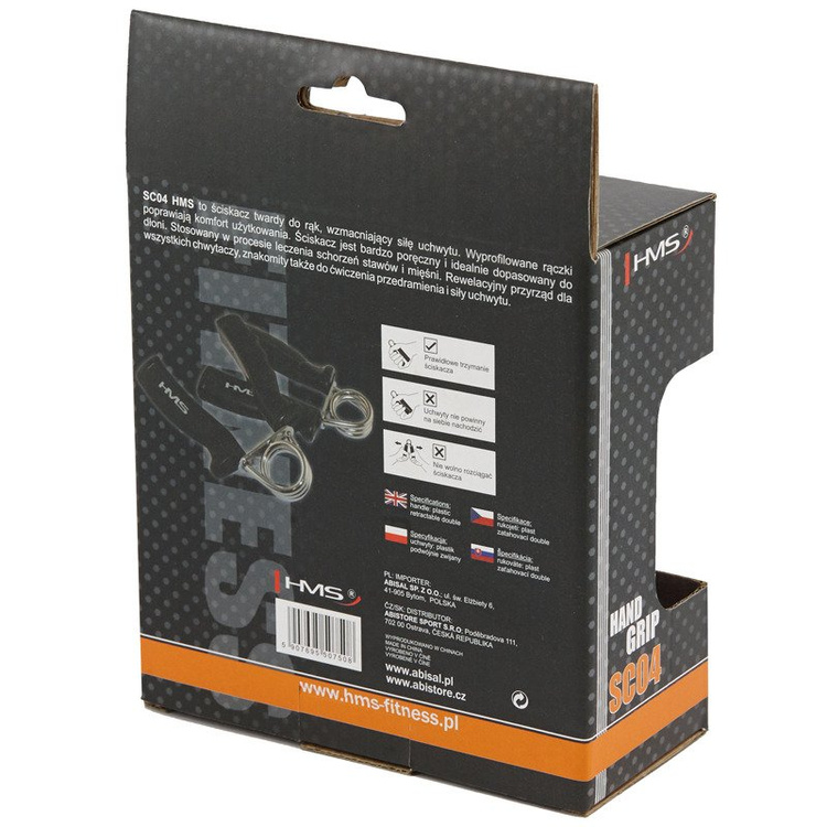 Ściskacze twarde SC04 - HMS